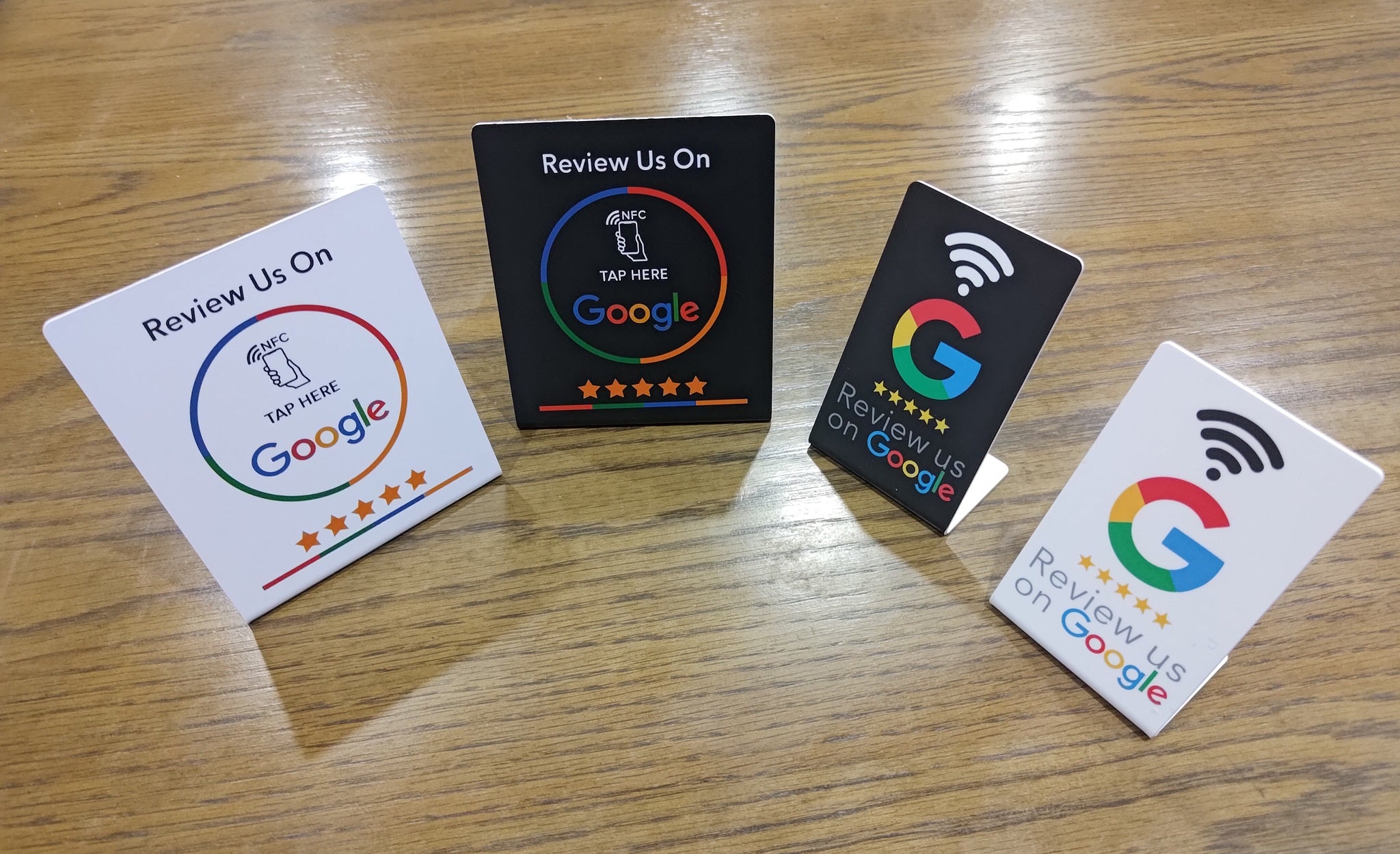 2 Medium NFC Stands + 2 Large NFC Stands