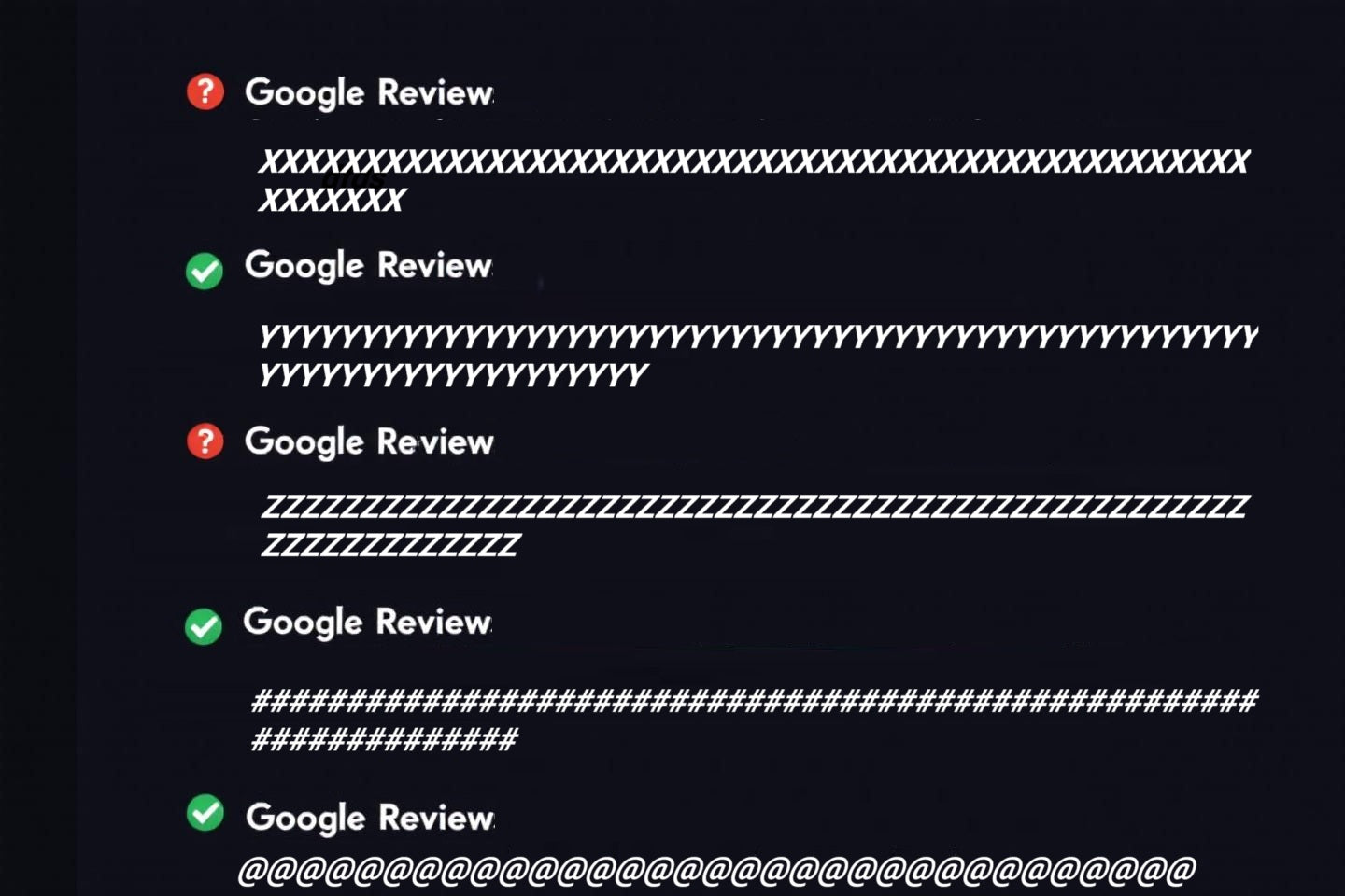Authenticity of Google Reviews