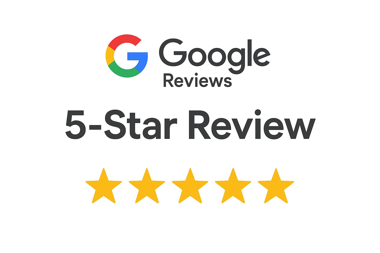 Leave us a 5-star Google review